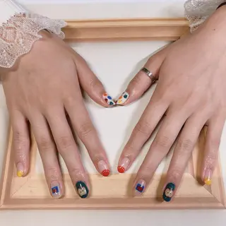 ネイル 奥園 良恵のネイルデザイン