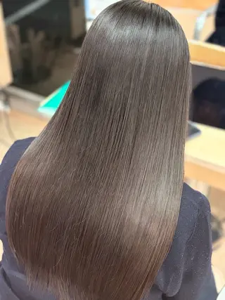 ロング 坂下 真珠愛のヘアスタイル