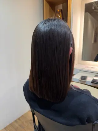 セミロング afloatkobe所属・美髪/髪質改善 川口凌弥のヘアスタイル