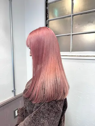 ロング カラー 矢場町/ダブルカラー /レイヤー/アリサのヘアスタイル