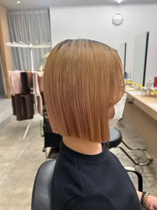 ショート éclat hairs beau group所属・西田 颯花のヘアスタイル