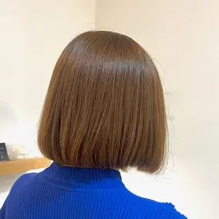 ミディアム カラー 艶カラー/透明感 /ヒグチアオイのヘアスタイル