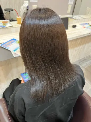 ミディアム カラー Naru┆川西能勢口 ┆髪質改善のヘアスタイル