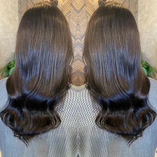 ロング カラー tocca 💜石田愛結💜のヘアスタイル