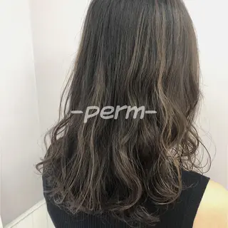 ロング カラー パーマ ヘアアレンジ メンズ キッズ ネイル マツエク・マツパ 横浜Bob美容師🤎 ERINAのヘアスタイル