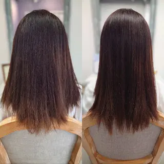 セミロング tico 🌱shiori🌱のヘアスタイル