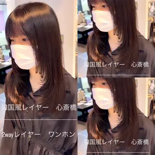 ロング 👑松山ストレート/ メンズヘア/龍仁👑のヘアスタイル