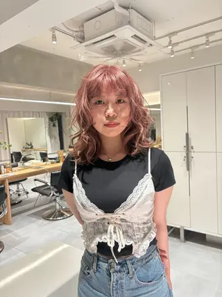 カラー 艶⭐︎暗髪 rinkoのヘアスタイル