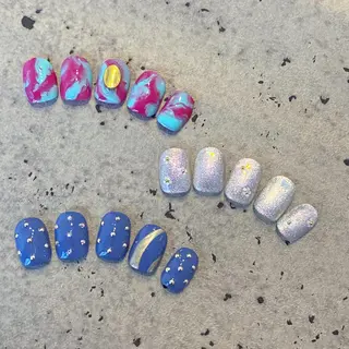 ネイル To Me Nail所属・🩵 mei🩵のネイルデザイン