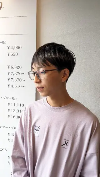 メンズ アイブロウ Russo(ルッソ)所属・こにし/蒲生四丁目 /髪質改善/スパのヘアスタイル