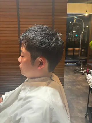 メンズ カトウ ヒロキのヘアスタイル