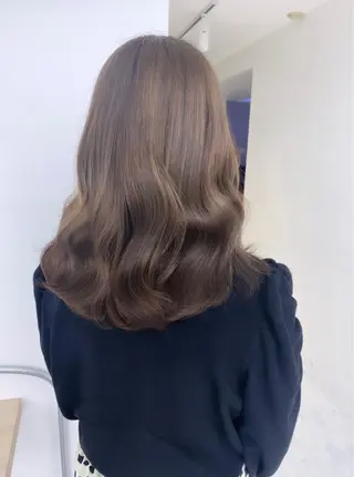セミロング カラー 髪質改善特化型美容師 ♡ａｉｋａのヘアスタイル