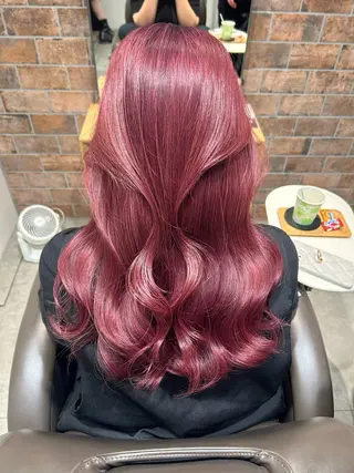 セミロング カラー 梅田/ 似合わせ/aikoのヘアスタイル