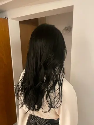 セミロング 🍁ロングパーマ.ニ ュアンス🍁陸来のヘアスタイル