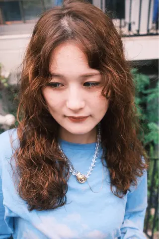 ロング パーマ 【お洒落パーマ】 Elme　肥塚康汰郎のヘアスタイル