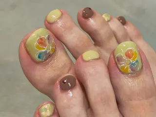 ショート calla nailのネイルデザイン