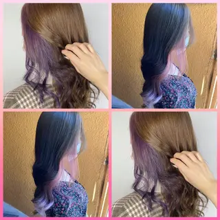 セミロング ヘアアレンジ 🎀推し活ヘアー🎀 Yuuna🐰💖のヘアスタイル