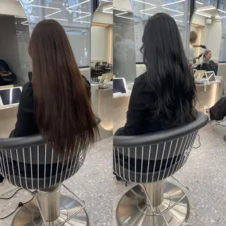 ロング カラー 《髪質改善✖️オリー ブ🧸》小嶋拓也のヘアスタイル