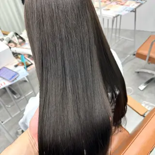 ロング カラー ヘアアレンジ ブリーチなしカラー /ベージュ/安形翔のヘアスタイル