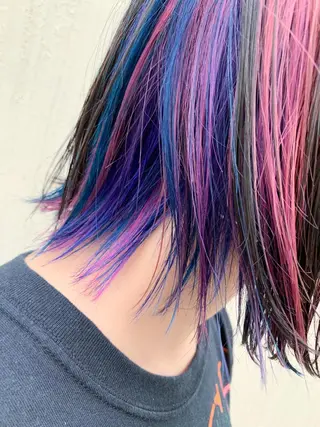 ミディアム 🍀ケアブリーチ カラー🍀坂井のヘアスタイル