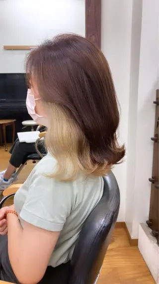 ミディアム ヘアー・クロマチックノート所属・杣澤 詩乃のヘアスタイル