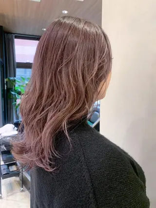 セミロング 城　健太郎 💎ハイトーンのヘアスタイル