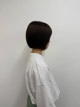 ショート 薮本 真優のヘアスタイル