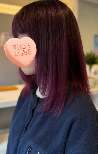 ミディアム ルイラパレ所属・永田 結梨弥のヘアスタイル