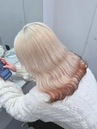 セミロング 新規割引あり♡ yuuのヘアスタイル