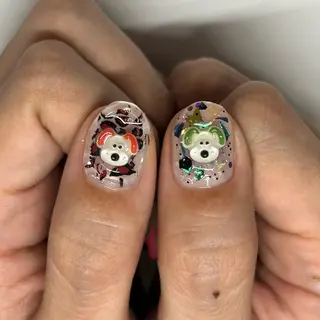 ネイル プライベートネイルサロンone nail所属・one nail 【推し/概念ネイル】のネイルデザイン