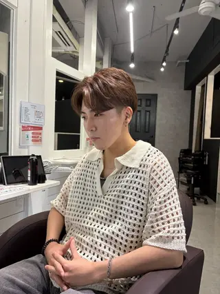 メンズ Aura 髪質改善＆韓国レイヤー所属・あい❤︎ /髪質改善/韓国巻きのヘアスタイル