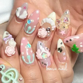 ネイル haru nail所属・harunail Shionのネイルデザイン
