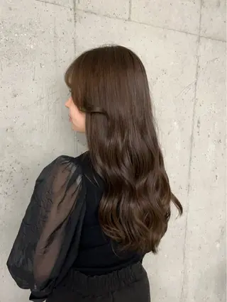 ロング nico所属・KANNA🩵 nico 東心斎橋のヘアスタイル