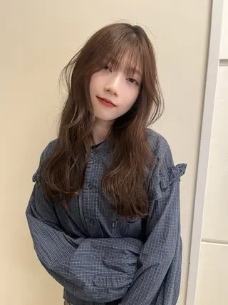 ロング kchiara所属・yura /レイヤーカットのヘアスタイル