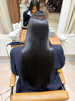 ロング カラー 髪質改善美容室Flat.千葉所属・トゥサリ/ 海外ヘア/レイヤーのヘアスタイル