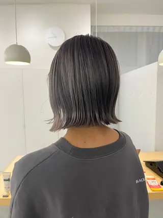 ショート カラー 瀬長なおみ U too e'sのヘアスタイル