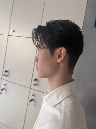 ショート パーマ 飯ヶ谷 成海のヘアスタイル