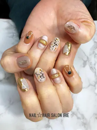ネイル Hair salon Irie所属・與儀 知佳のネイルデザイン