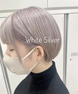 ショート カラー 🎨川崎ブリーチカラ ー🎨【春弥】のヘアスタイル