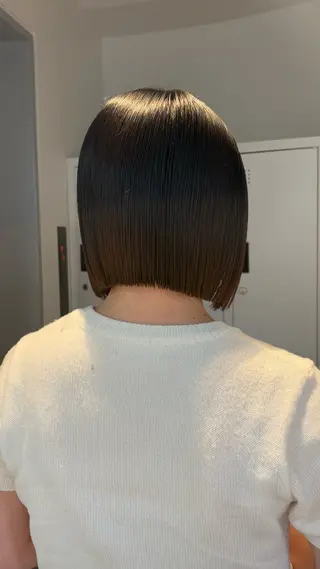 ショート 新宿/ボブ/レイヤー 縮毛矯正/SACHIのヘアスタイル