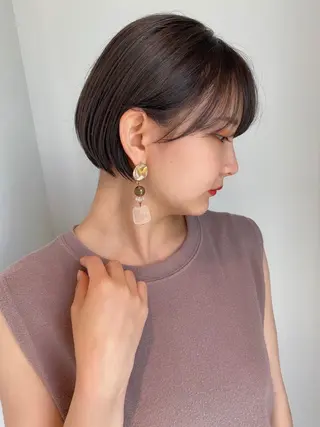 ショート カラー LA KING GINZA TOKYO所属・🧡ショートの達人 🧡SHOのヘアスタイル