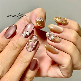 ネイル mon bijou 坪井のネイルデザイン