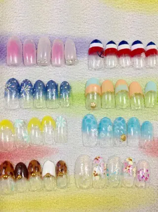 ネイル リラネイル所属・福田 美代子のネイルデザイン