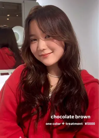 ロング カラー 渋谷 ♡ haruのヘアスタイル