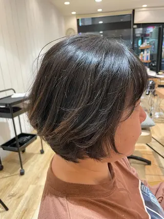 ショート ボブカット 佐々木 祐太のヘアスタイル