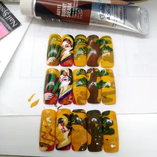 ネイル 束感まつぱ🥑🤍 NATUKI🤍のマツエク・マツパデザイン