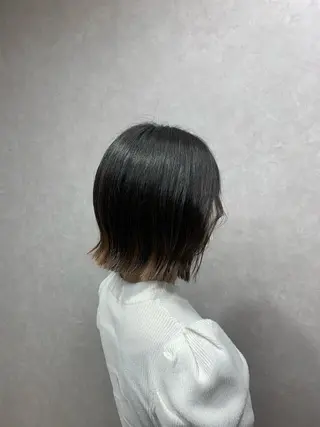 ショート 👑毛流れ、艶髪◉ 縮毛矯正錦糸町ヒガシのヘアスタイル