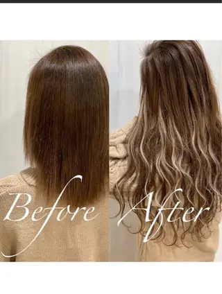 ロング ORO所属・梶 久菜乃のヘアスタイル