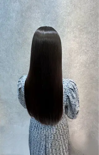 ロング 🔸縮毛矯正/髪質 改善カラー石崎🔸のヘアスタイル