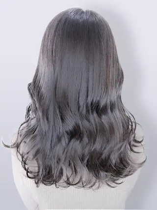 ロング 【明石の艶髪神様】 染澤尋統のヘアスタイル